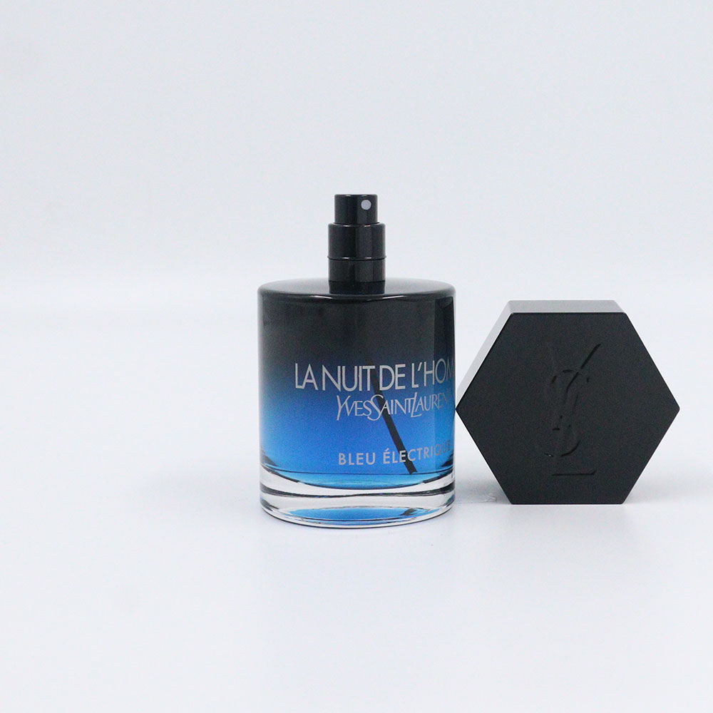 Unboxing: Yves Saint Laurent - La Nuit De L'Homme Bleu Électrique . . .  #unboxing #perfume #decants #fragrance #macedonia #парфеми #деканти…